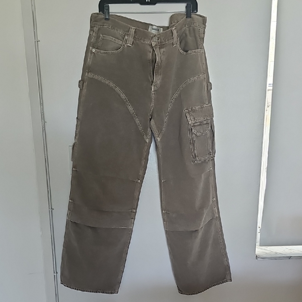 AGOLDE Nera in Feather Size: 32